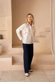 Annabel White Lace Shirt