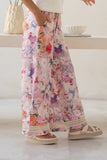 Elani Pink Floral Pants