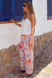 Elani Pink Floral Pants
