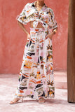 Aeliana Multicolour Tropical Shirt