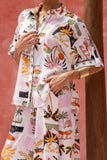 Aeliana Multicolour Tropical Shirt
