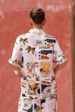 Aeliana Multicolour Tropical Shirt