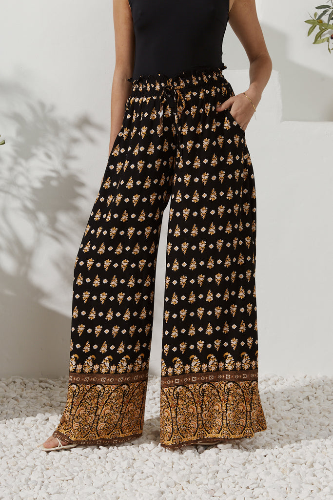 Damara Wide Leg Boho Pant