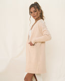 Zoelle Beige Knit Cardigan