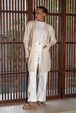 Zoelle Beige Knit Cardigan