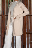 Zoelle Beige Knit Cardigan