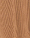 Alix Brown Knit Mini Dress