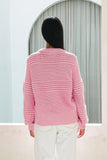 Jeanne Pink Knit Sweater