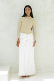 Vikki Beige Long Sleeve Knit Top