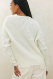 Jenni Off White Knit Sweater