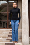 Xyler Blue Denim Cargo Jeans