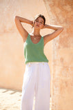 Nico Green Knit Top