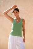 Nico Green Knit Top
