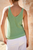 Nico Green Knit Top