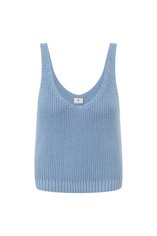 Nico Blue Knit Top