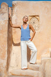 Nico Blue Knit Top