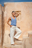 Nico Blue Knit Top