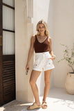 Nico Chocolate Brown Knit Top