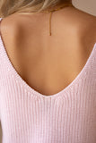 Nico Pink Knit Top