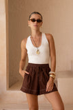 Gina Off-White Knit Top