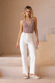 Carter White Denim Jeans