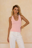 Gina Pink Knit Top