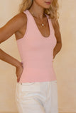 Gina Pink Knit Top