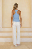 Gina Blue Knit Top