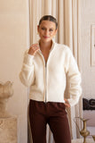 Joey Cream Knit Cardigan