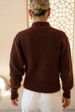 Joey Chocolate Knit Cardigan