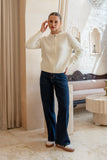 Alma White Knit Cardigan