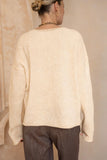 Ginny Beige Knit Sweater