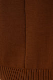 Talia Brown Knit Cardigan