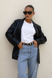 Ellison Black Faux Leather Jacket
