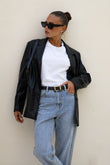 Ellison Black Faux Leather Jacket