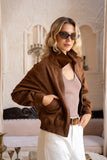 Veya Brown Bomber Jacket