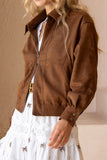 Veya Brown Bomber Jacket