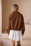 Veya Brown Bomber Jacket