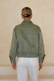 Veya Green Bomber Jacket