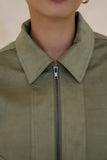 Veya Green Bomber Jacket
