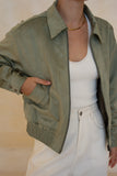 Veya Green Bomber Jacket