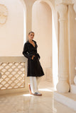 Dekota Black Trench Coat
