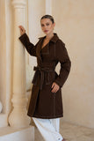 Dekota Brown Trench Coat