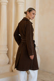 Dekota Brown Trench Coat
