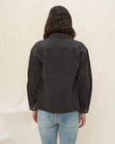Fayth Charcoal Black Cord Jacket