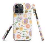 Aurora Sun and Moon iPhone Case