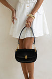 Mara Black Genuine Leather Shoulder Bag