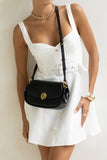 Mara Black Genuine Leather Shoulder Bag