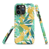 Nani Green Floral iPhone Case