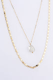 Marielle Pearl Gold Layered Necklace